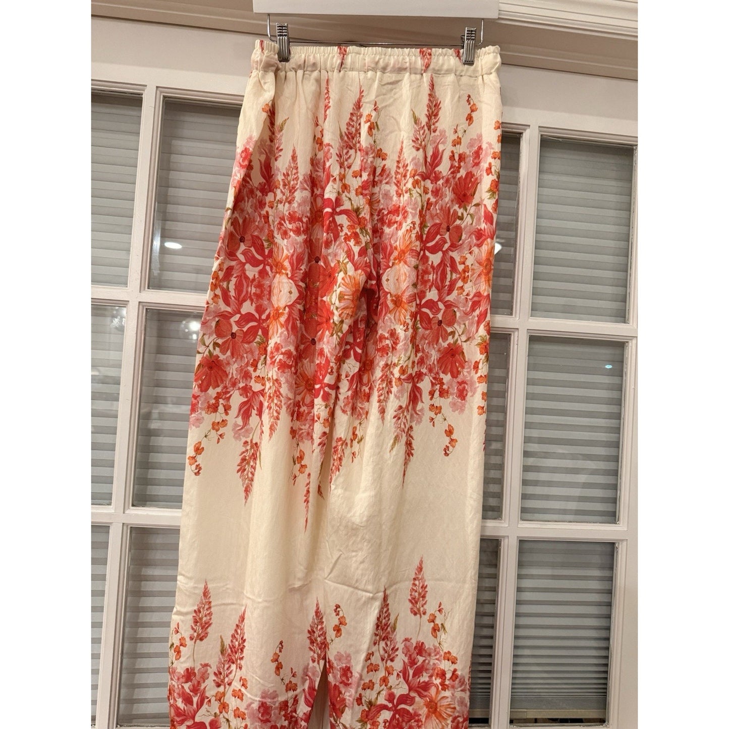 POL button down pink floral shirt women Boho