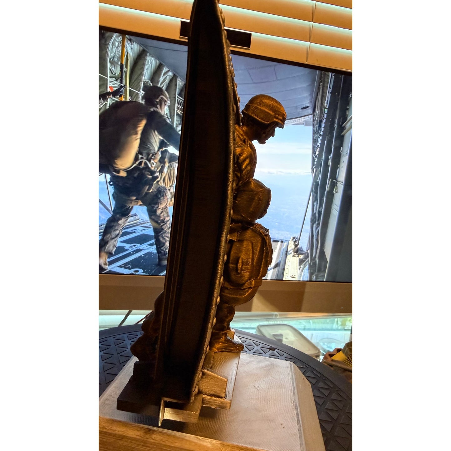 Airborne Paratrooper 3d Print