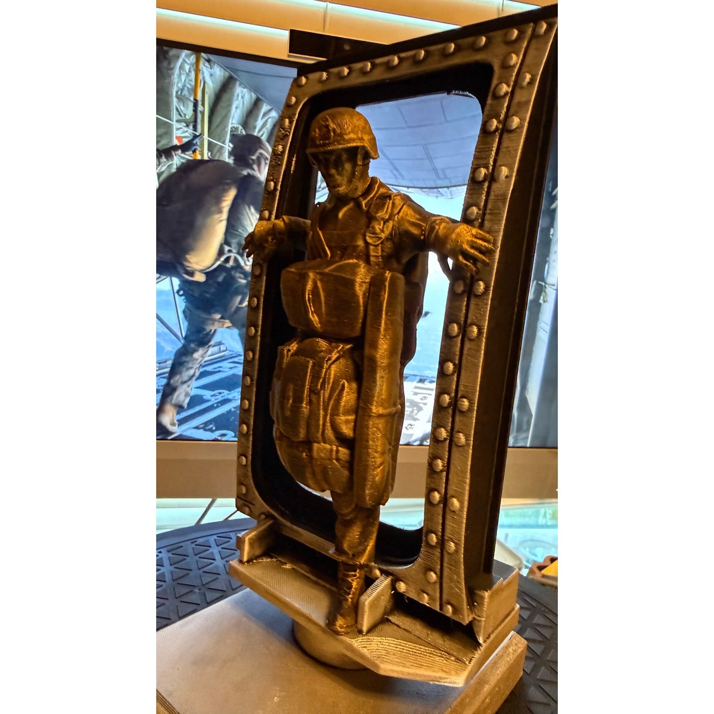 Airborne Paratrooper 3d Print