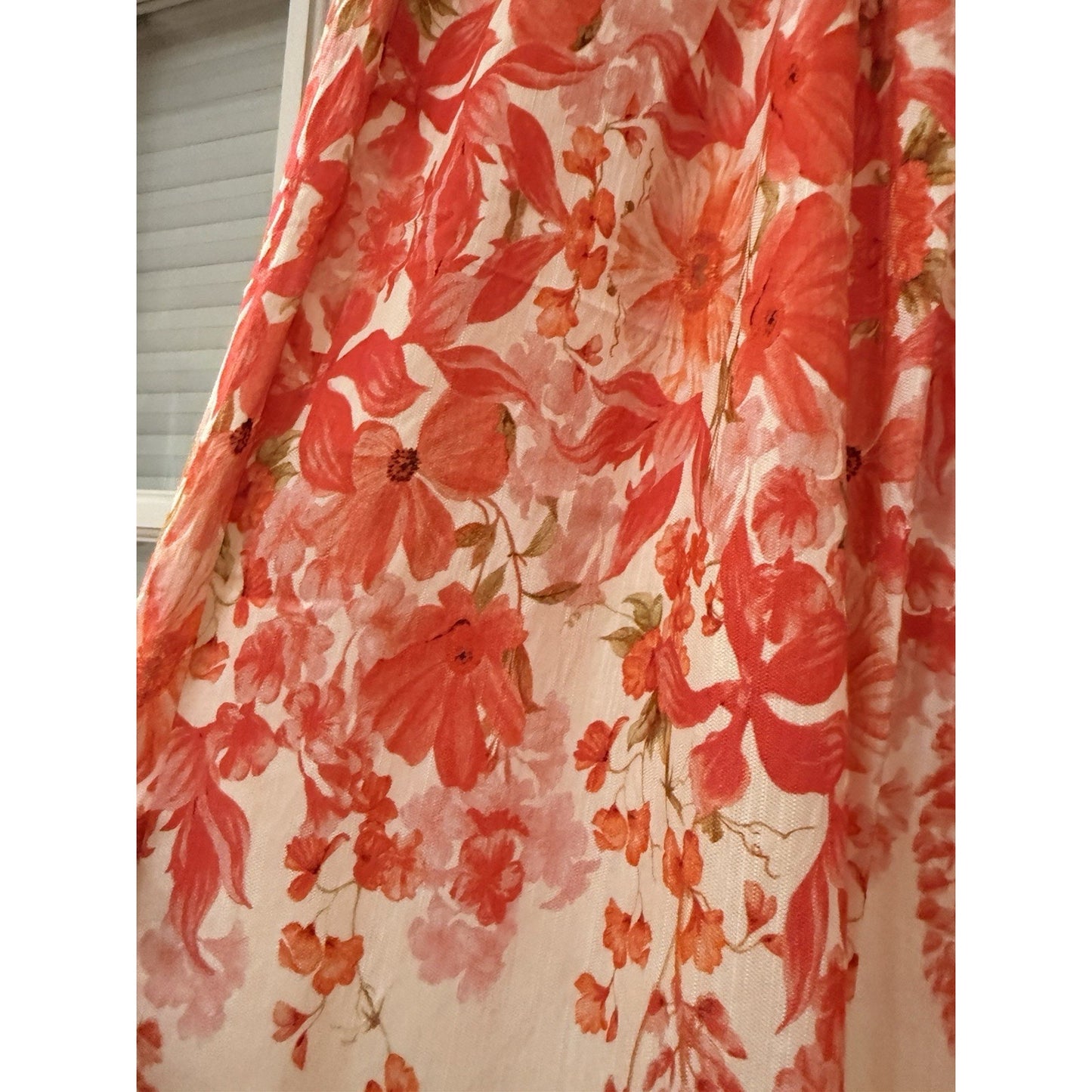 POL button down pink floral shirt women Boho